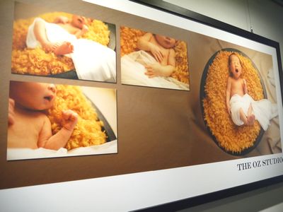 韓国の産後調理院、アモリウム産後ケアセンターはプロのカメラマンが赤ちゃんの写真を撮影してくれる